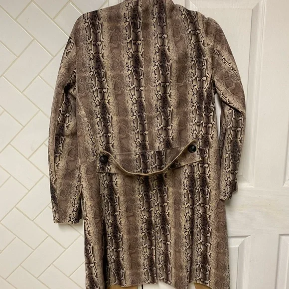 Suede long jacket - Picture 4 of 4